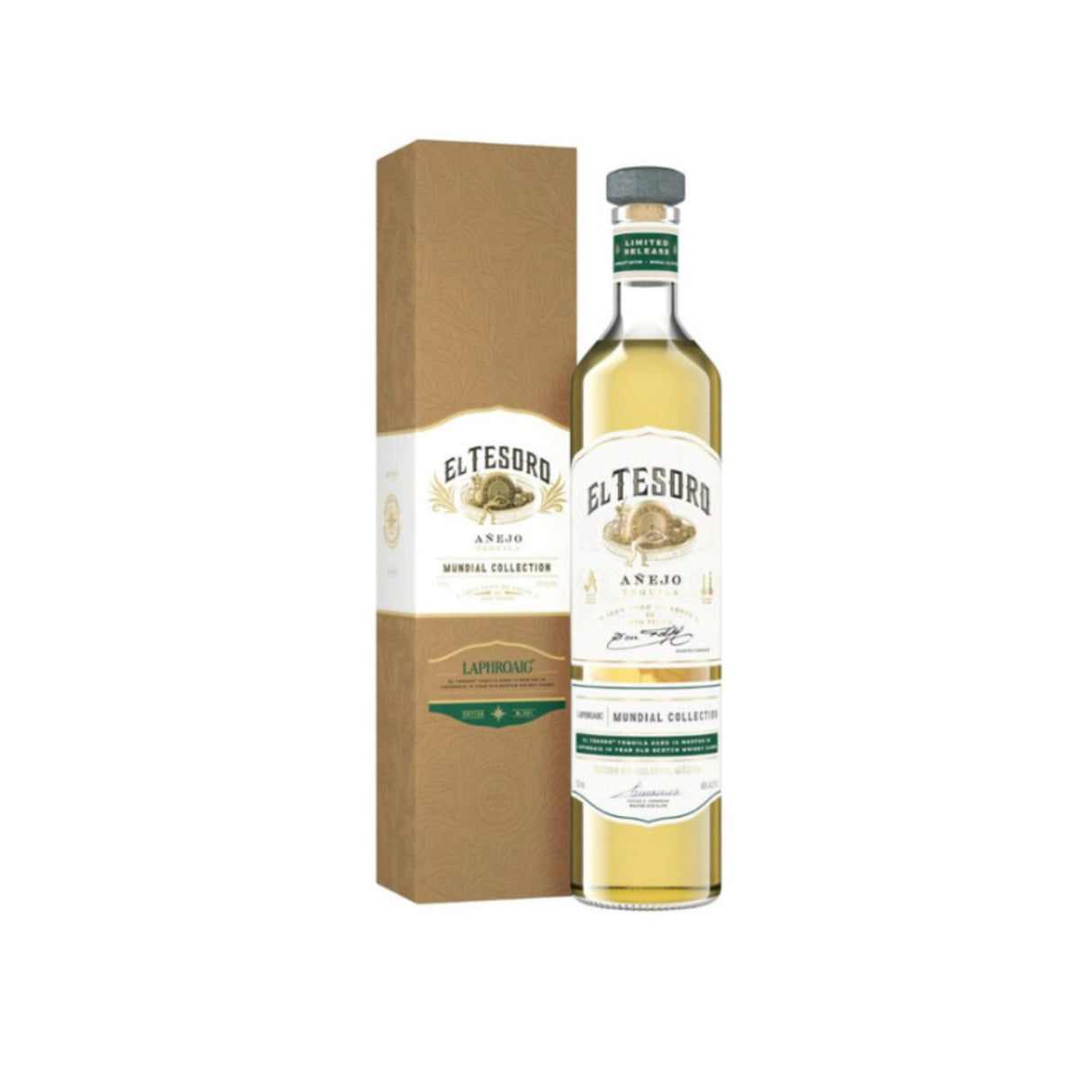 El Tesoro Mundial Laphroaig Edition Añejo Tequila 750ml