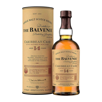 The Balvenie 14 Year Caribbean Cask Single Malt Scotch Whisky 750ml
