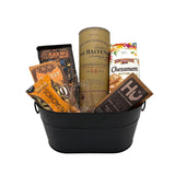 The Balvenie 14 Year Single Malt Scotch Whisky Gift Basket (750ml + Assorted Items)