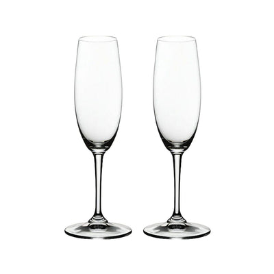 Engravable Crystal Champagne Flutes – Set of 2