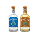 Corazon de Agave Tequila Bundle - Blanco & Reposado (2 Bottles, Single Estate 750ml)