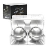 XXL Whiskey Chilling Balls - Set of 2 Stainless Steel Spheres with Freezer Tray (55mm) accessory
