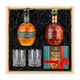Blanton's Gold & Special Reserve Gift Crate - Bourbon, Glasses & Whiskey Stones (International Release)