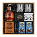 Blanton's Gold Edition Single Barrel Bourbon 750ml Gift Crate - Bourbon, Glasses, Chocolate & Journal