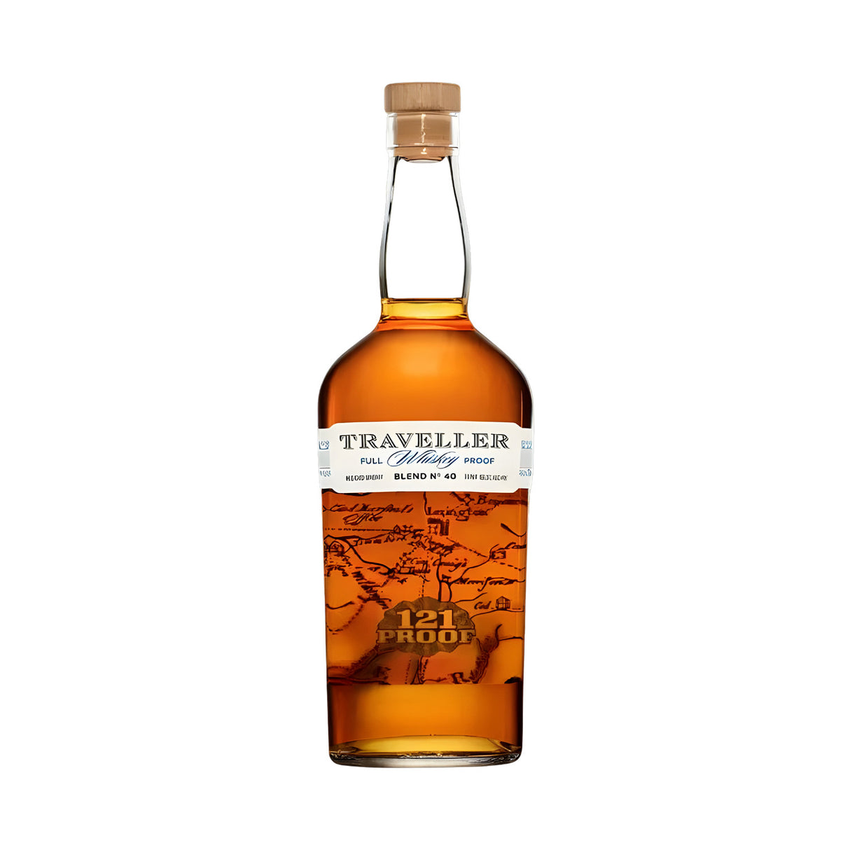 Traveller Blend No. 40 Full Proof – Straight American Whiskey (750ml)