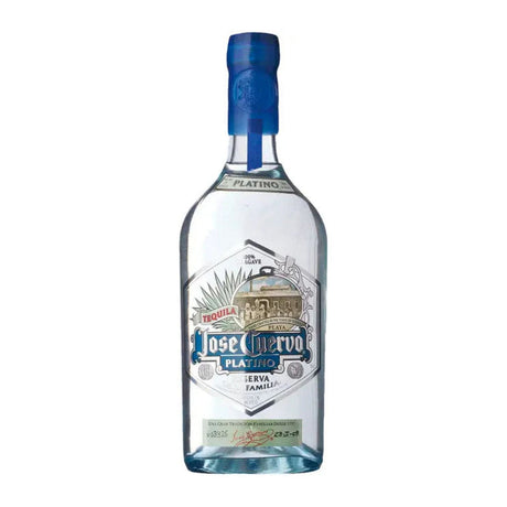 Jose Cuervo Platino Tequila 750ml - Smooth Organic Silver Tequila bottle