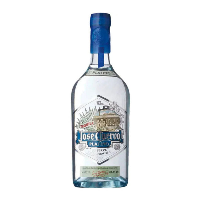Jose Cuervo Platino Tequila 750ml - Smooth Organic Silver Tequila bottle