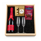 Moet & Chandon Special Edition Brut Imperial Champagne Gift Crate with Flutes 750ml