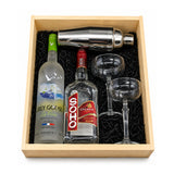 Grey Goose La Poire Skinny Lychee Martini Gift Set 750ml