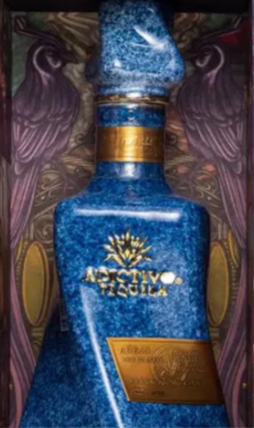 Addictivo Anejo Blue Ceramic | Tequila