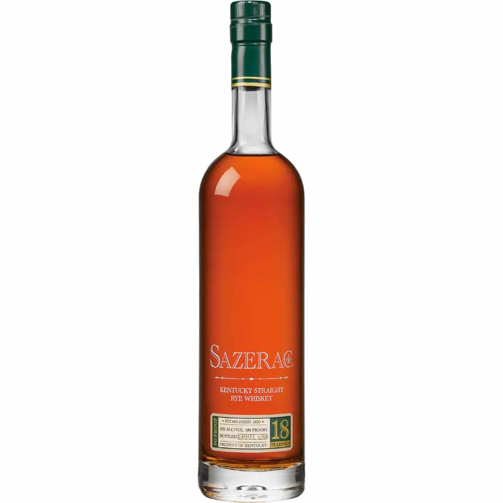 Buffalo Trace Antique Collection Sazerac 18 Year Straight Rye Whiskey 750ml