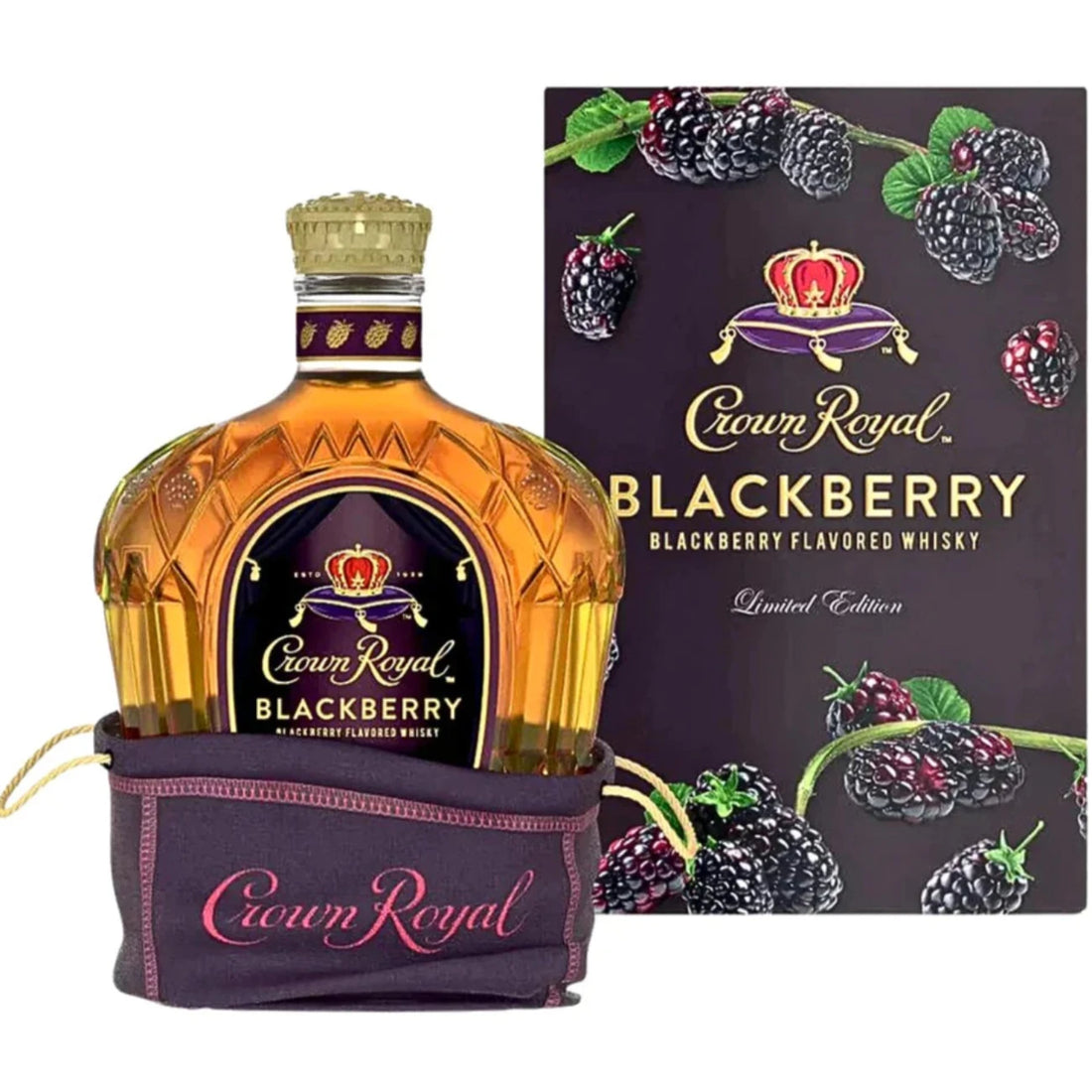 Crown Royal Blackberry Canadian Whisky 750ml
