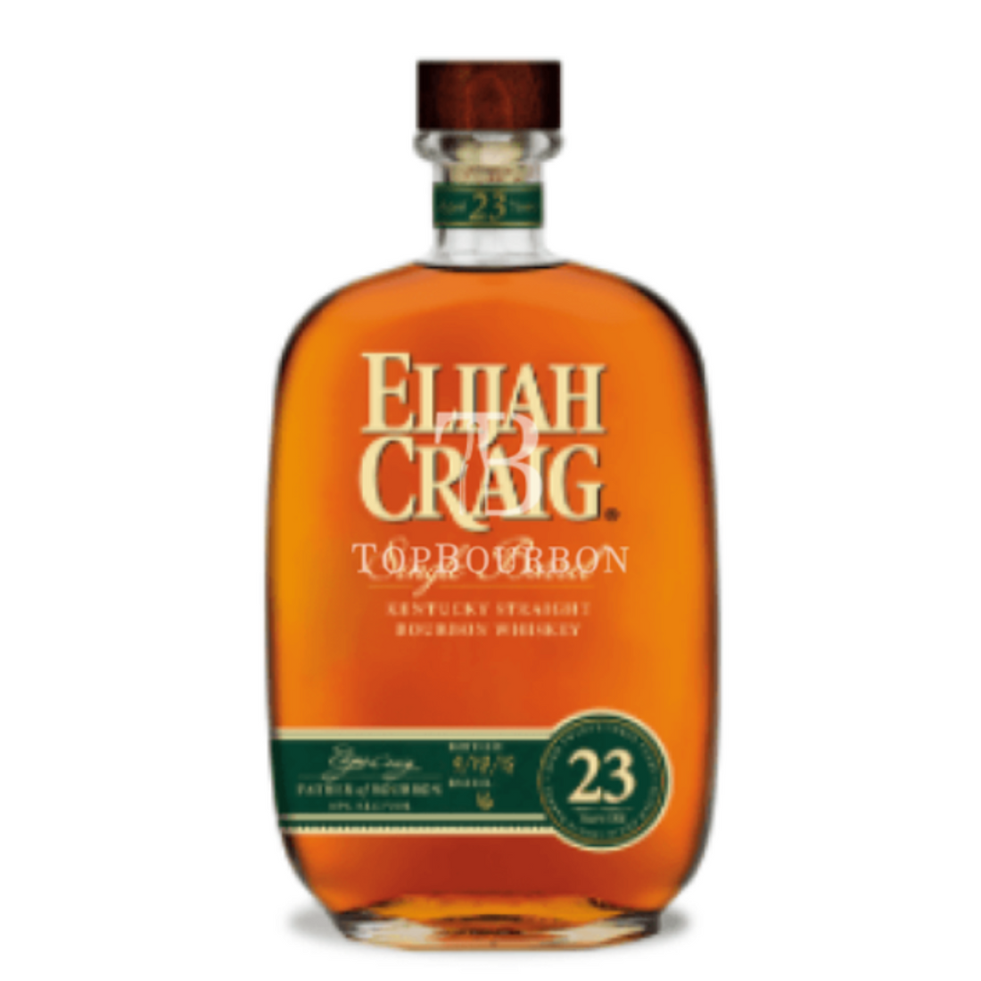 Elijah Craig 23 Year Single Barrel Straight Bourbon Whiskey 750ml