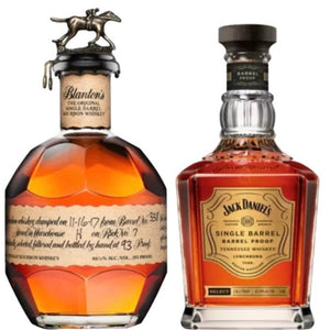 Blantons | Jack Daniels Duo Set | Bourbon Whiskey