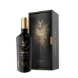 Glenfiddich Grand Cru 23 Year Old Scotch whisky bottle with gift box on black background