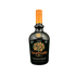 Gran Gala Orange Liqueur 750ml Italian brandy-based liqueur bottle with deep amber glass, orange screw cap and neck wrap, and black label with orange tree artwork and gold lettering against a clean white background