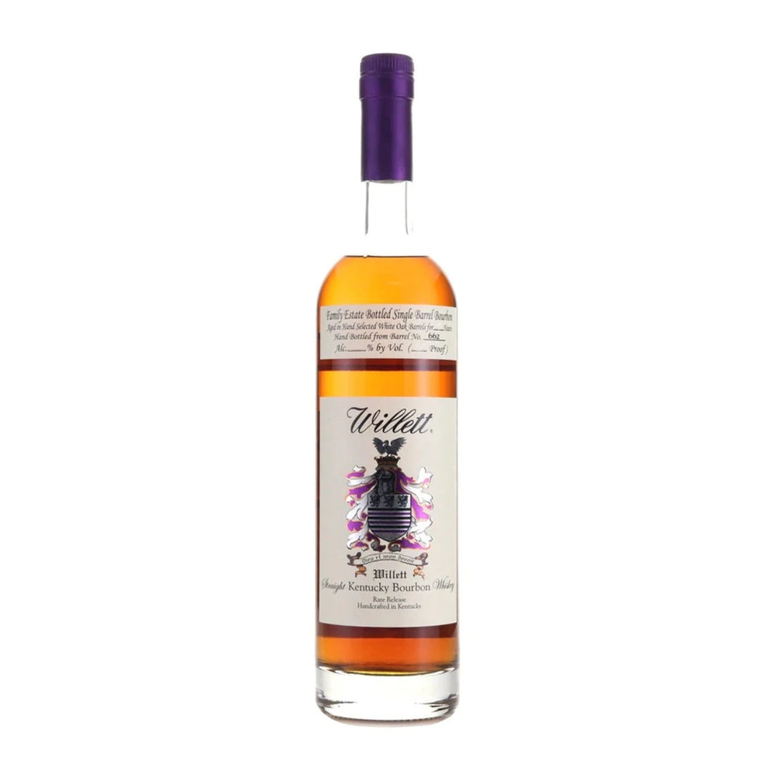 Willett Family Estate 6 Year Single Barrel Bourbon Whiskey 750ml