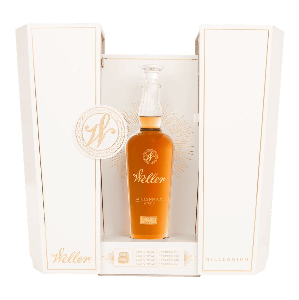 W.L. Weller Millennium Bourbon Whiskey 750ml