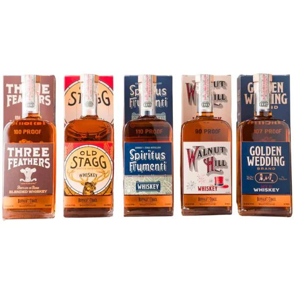 Buffalo Trace Prohibition Collection Bourbon Whiskey (5 x 375ml)