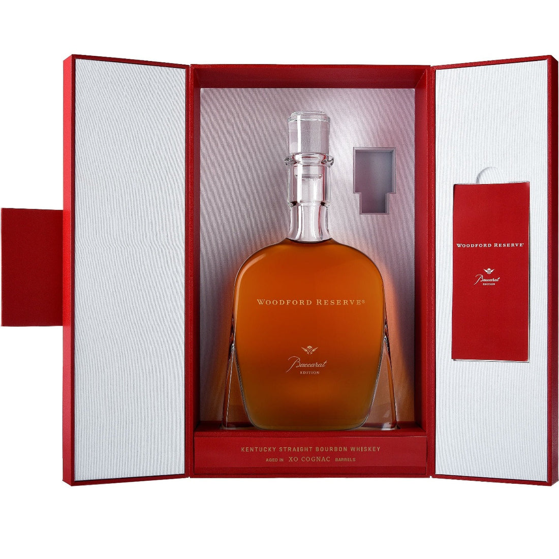 Woodford Reserve Baccarat Edition Kentucky Straight Bourbon Whiskey in Baccarat Crystal Decanter 700ml