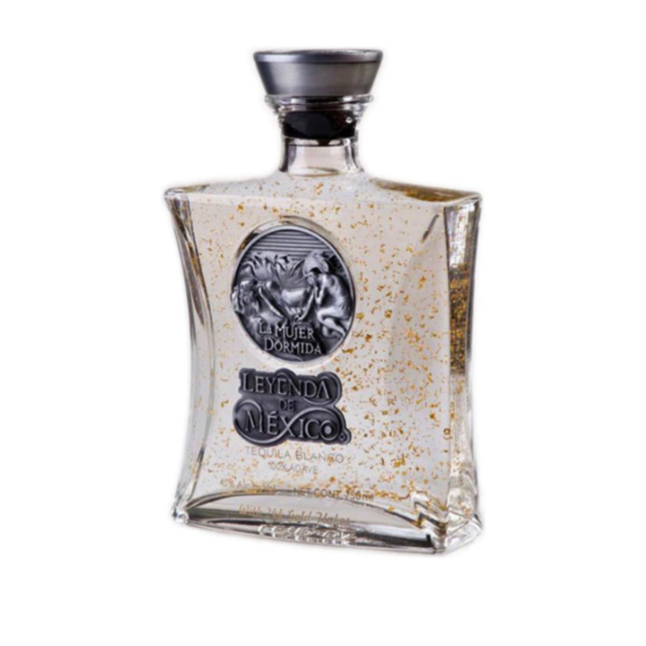 Leyenda de Mexico Blanco Gold Flakes 750ml | Tequila