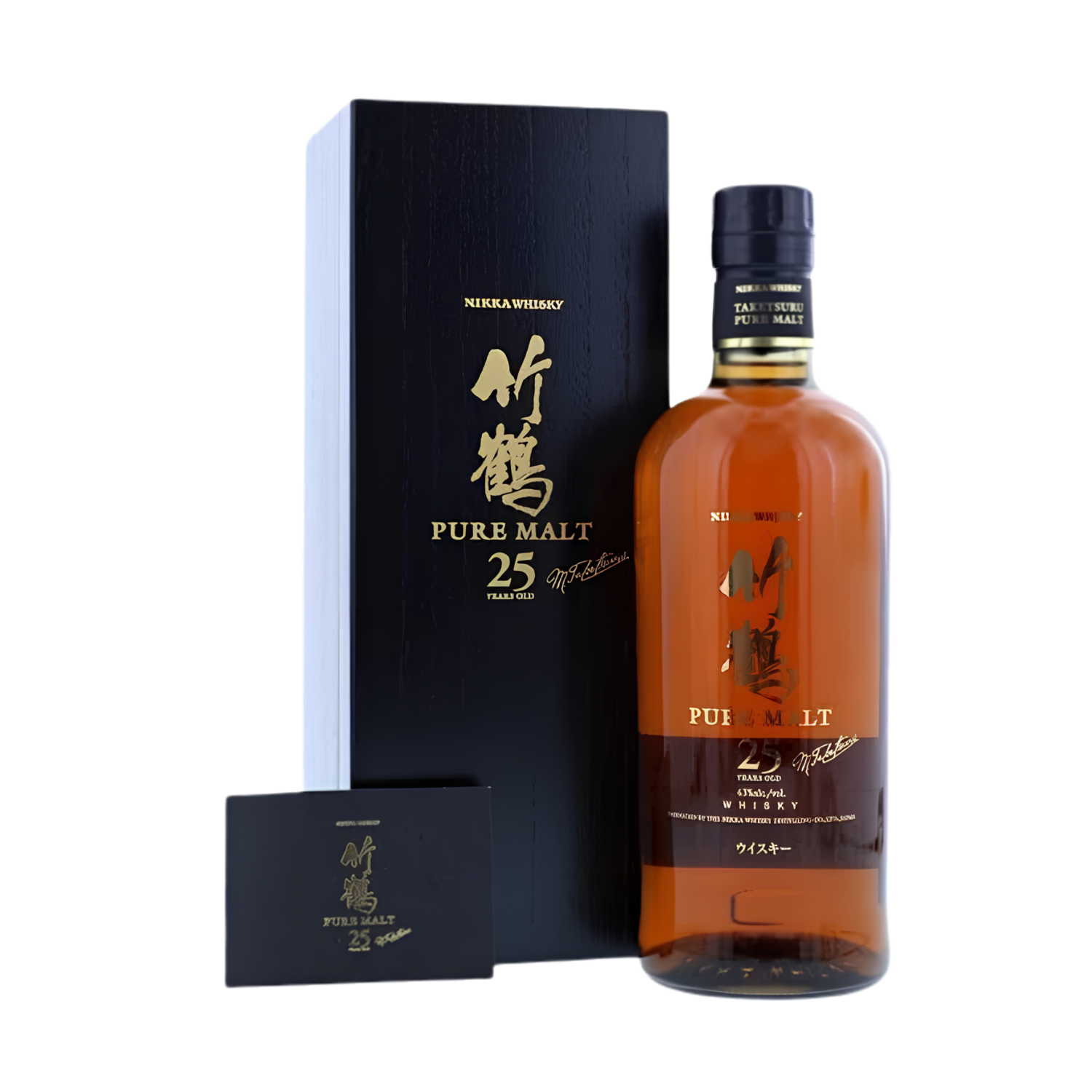 Taketsuru 25 Year Old Japanese Pure Malt Whisky bottle with presentation box