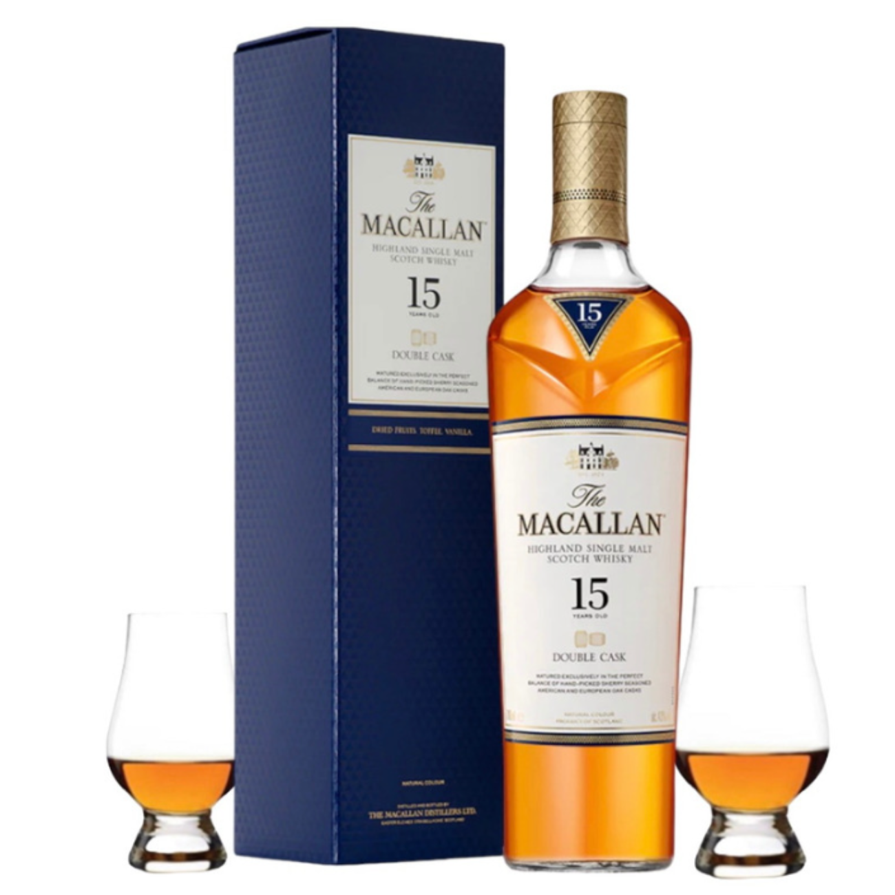 The Macallan | 15 Year Double Oak Glencarin Gift Set