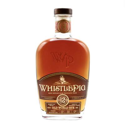 WhistlePig 12 Year Old World Rye Whiskey 750ml
