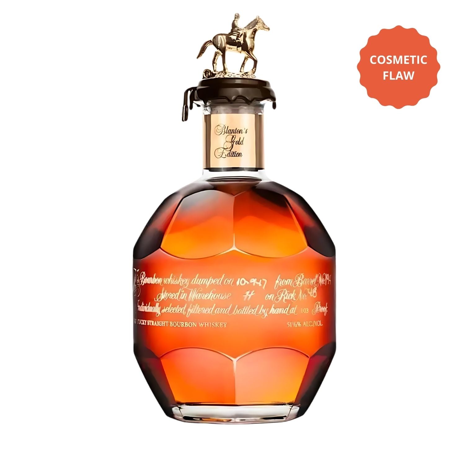 Blanton's Single Barrel – 700ml Engraving Error Bottle | Big