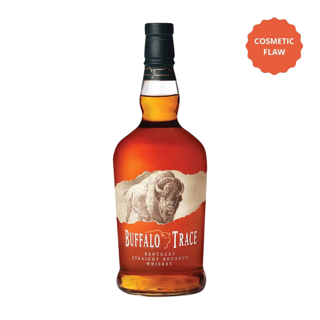 Buffalo Trace Kentucky Straight Bourbon Whiskey – Cosmetic Flaw Bottle Deal (750ml)