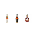 Allocation Trio bundle — Weller CYPB, Weller 12 Year and Blanton's Straight From The Barrel on white studio background