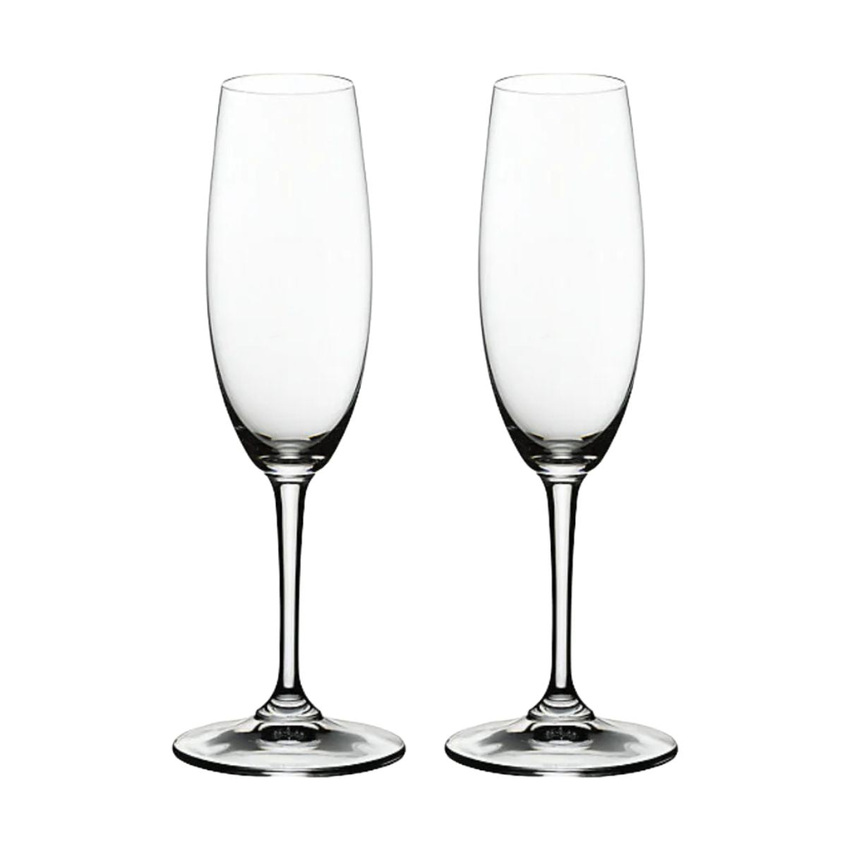 Engravable Crystal Champagne Flutes – Set of 2