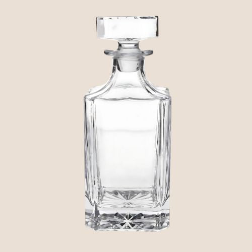 Decanter Engraving - Logo Finish