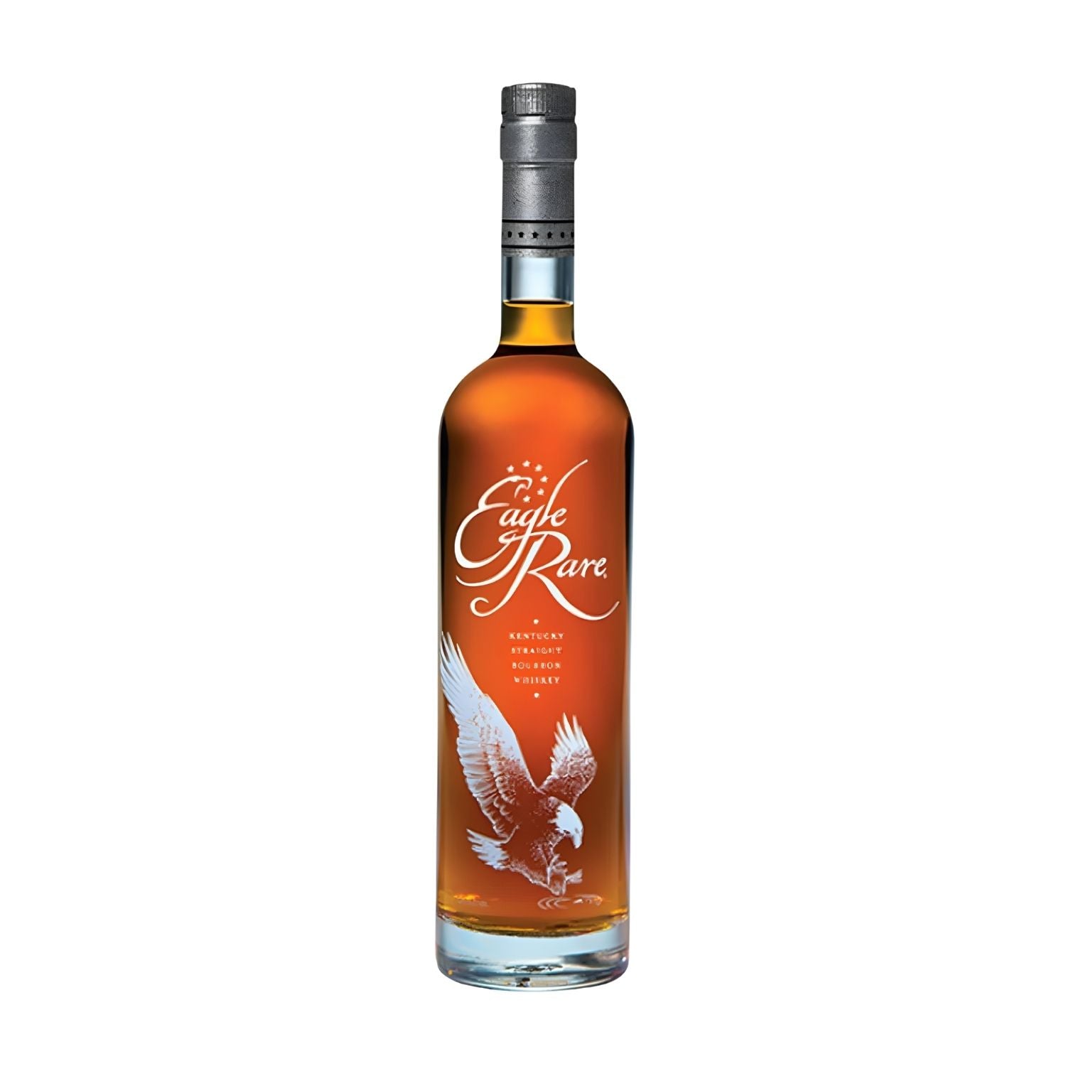 Eagle Rare 10 Year Kentucky Straight Bourbon Whiskey 750ml bottle on white background – available at Total Bourbon