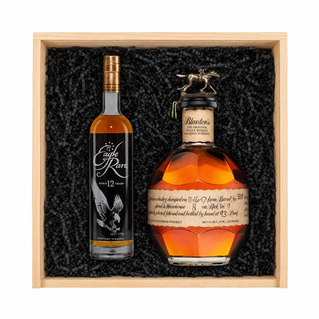 Eagle Rare 12 Year & Blanton's Original Bourbon Gift Crate