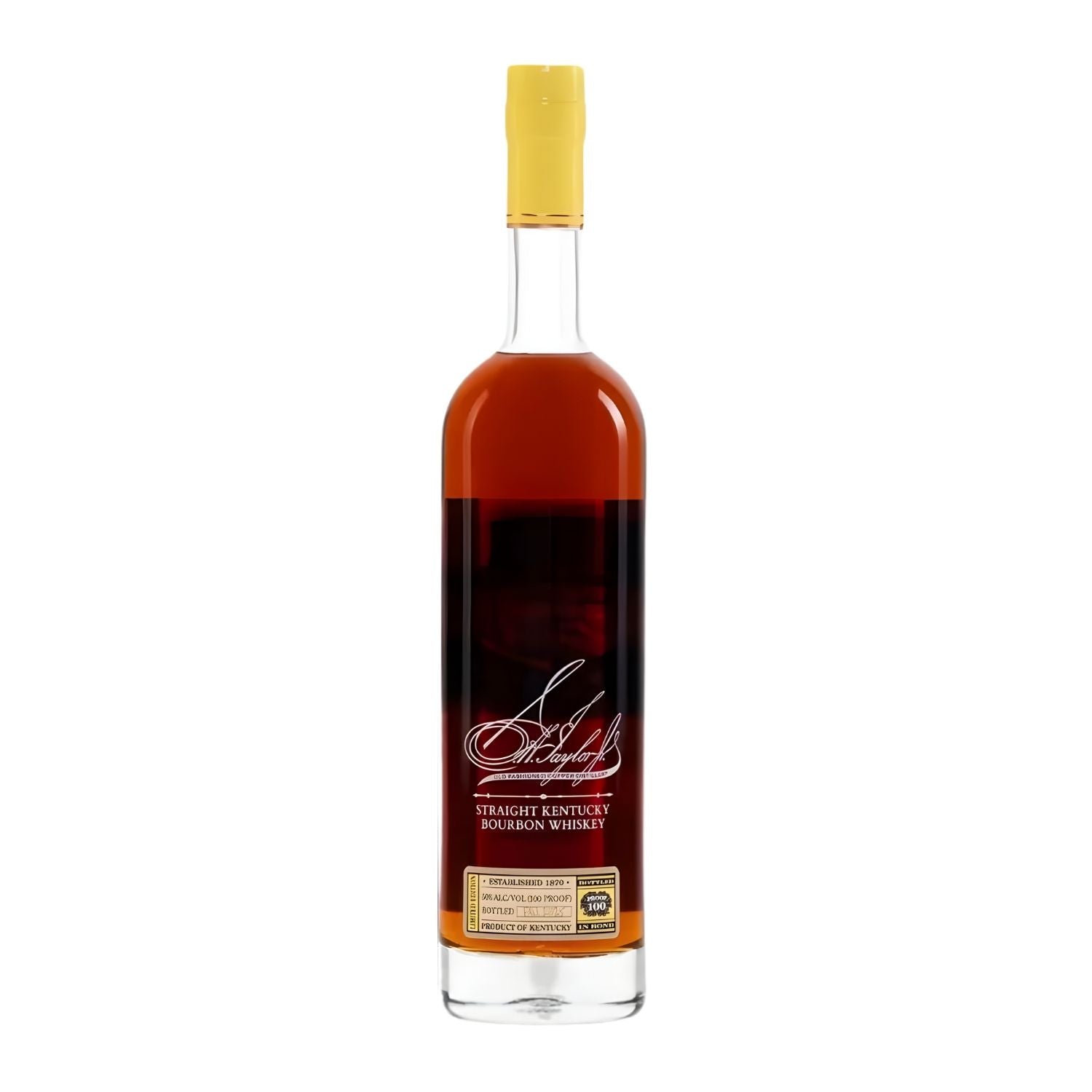 E.H. Taylor Bottled in Bond Bourbon 2025 Buffalo Trace Antique Collection 750ml bottle on white background