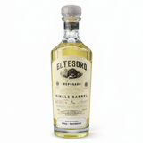 El Tesoro Reposado Single Barrel Tequila front bottle product photo on white background
