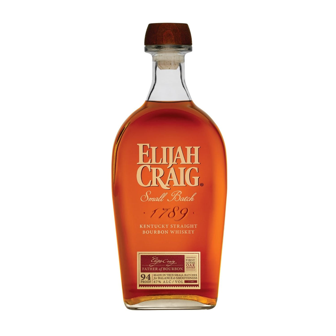 Elijah Craig Small Batch Kentucky Straight Bourbon Whiskey 750ml – classic small batch bourbon available at Total Bourbon
