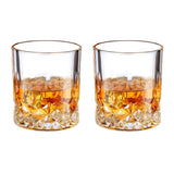 Old-Fashioned Whiskey Glasses – Set of 2, 10oz Premium Lead-Free Crystal