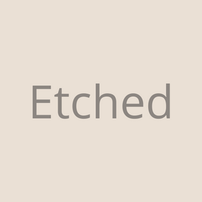 Bottle Engraving – Text Finish