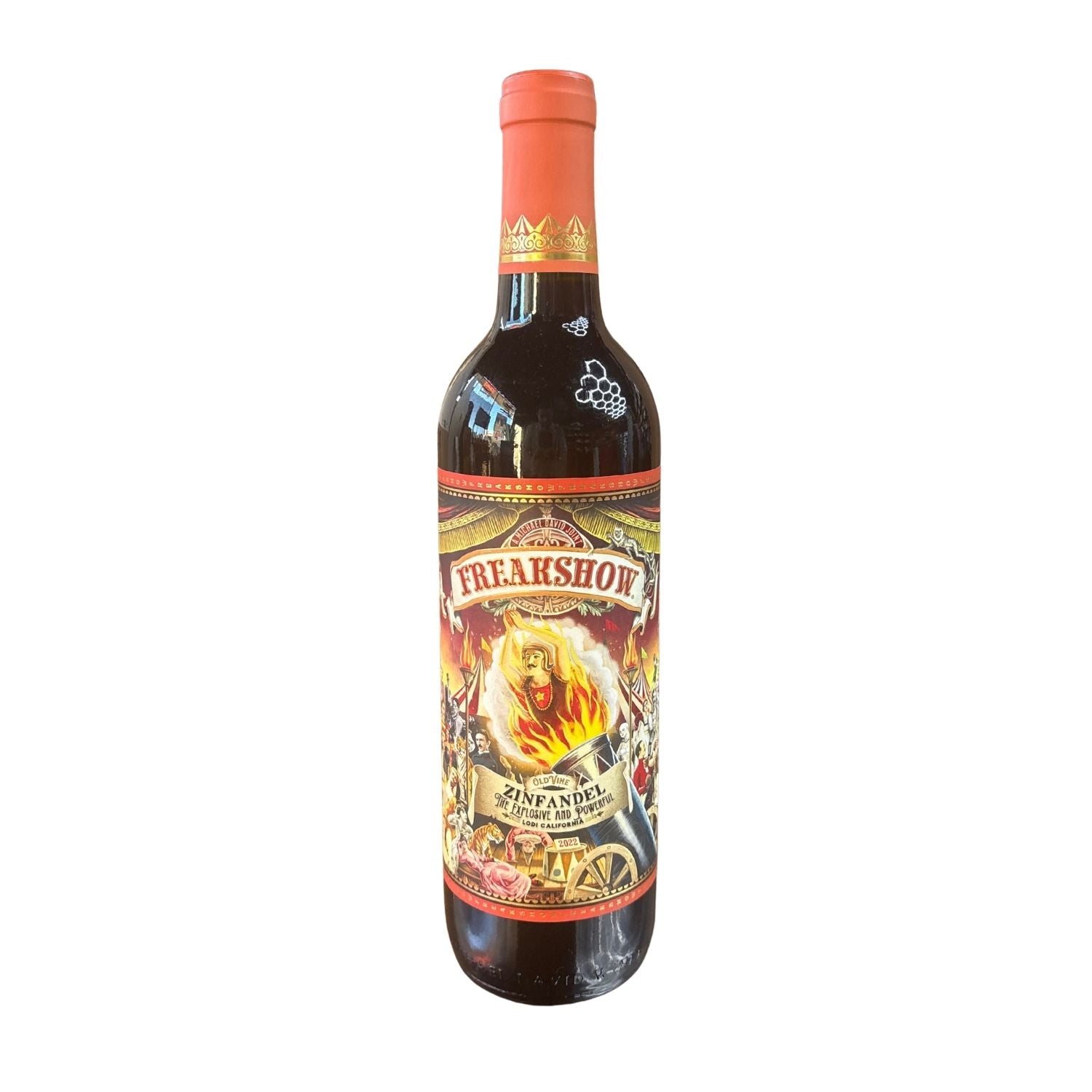 FreakShow Zinfandel Red Wine 750ml – Total Bourbon