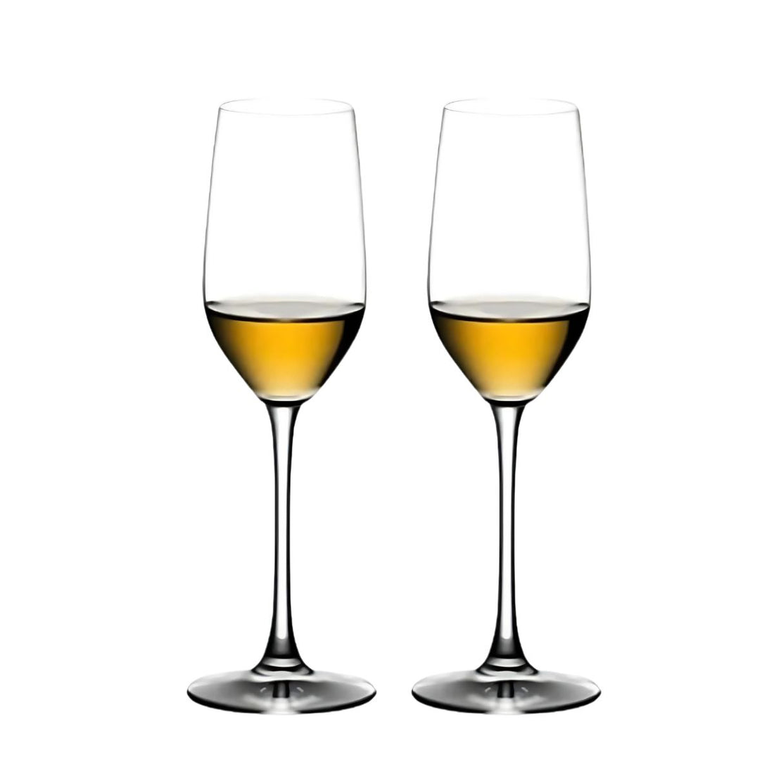 Glass Tequila Flutes Set of 2 with Optional Initial Engraving