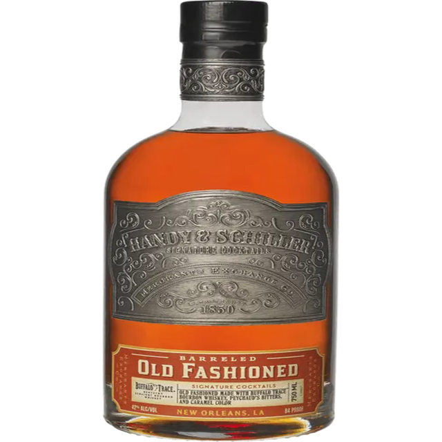 whiskey on a white background