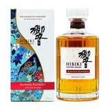 Hibiki Blossom Harmony 2025 Limited Edition Japanese Whisky 700ml bottle and box on white background – Suntory premium release
