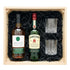 Irish Tasting Duo Gift Crate with Jameson Irish Whiskey, Green Spot Single Pot Still Irish Whiskey, and two crystal-cut Old Fashioned glasses