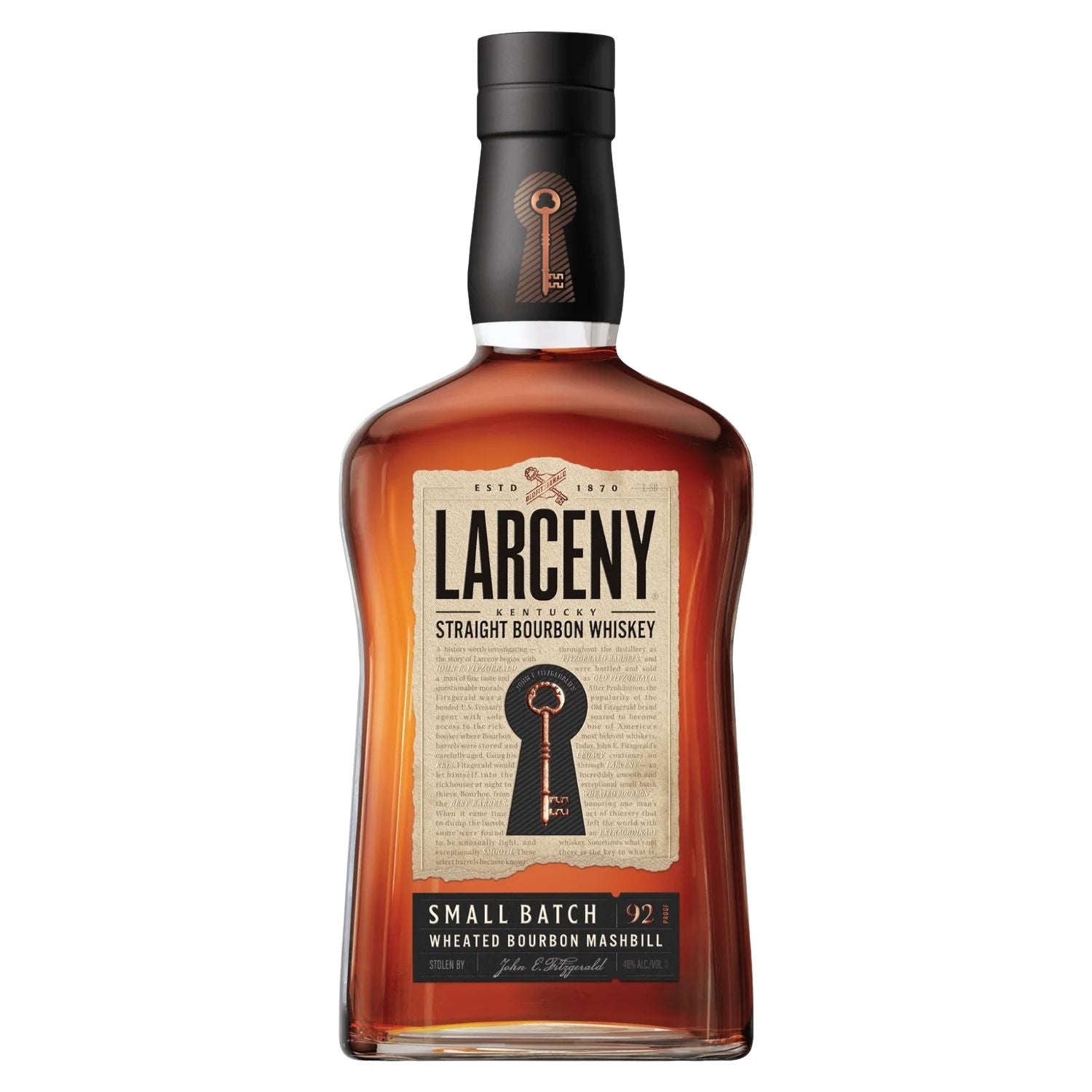 Larceny Small Batch Kentucky Straight Bourbon Whiskey 750ml – smooth wheated bourbon available at Total Bourbon