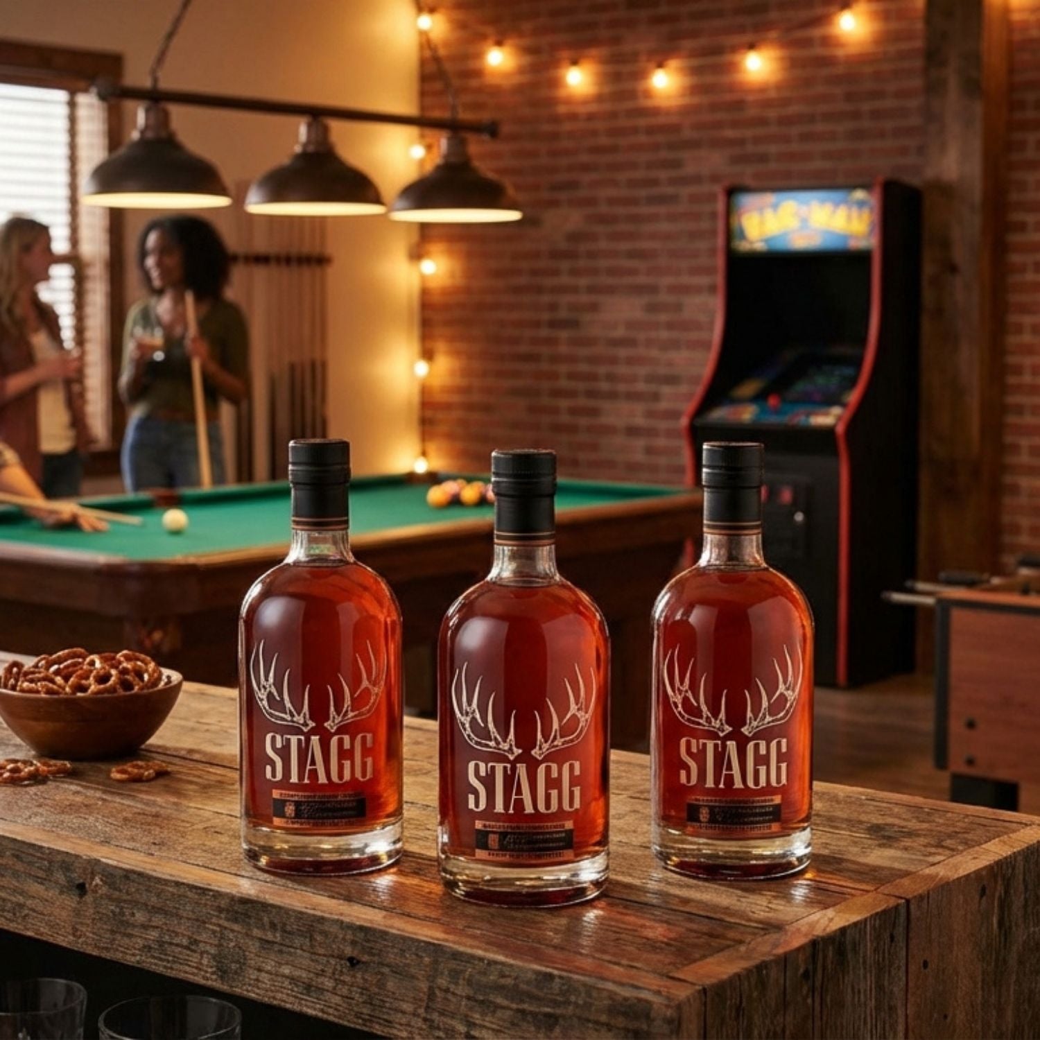 Stagg Kentucky Straight Bourbon Whiskey – Batches 25B, 25C &amp; 25D Trio Bundle (3 x 750ml)