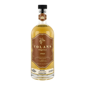 Volans Añejo Tequila small batch 100% agave 750ml bottle on white background – premium aged tequila