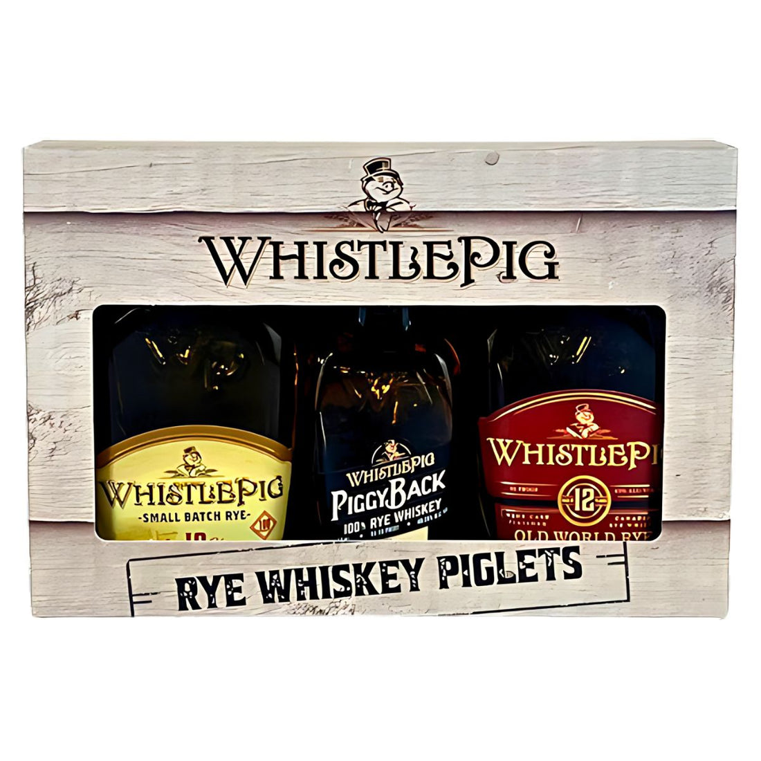 WhistlePig Rye Whiskey Piglets Assortment Pack (3 x 50ml)
