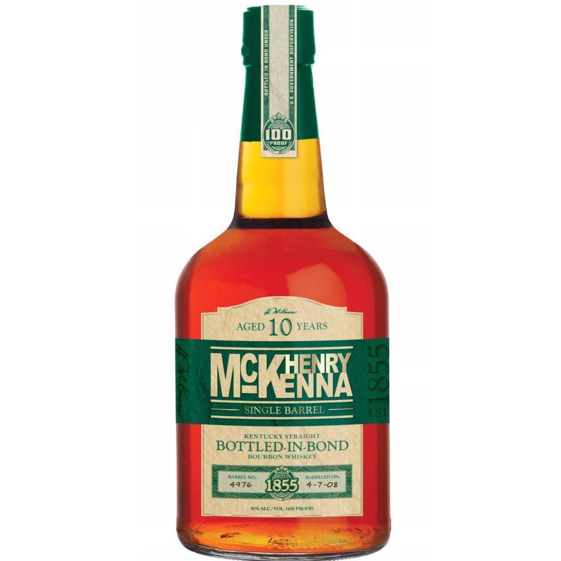 Henry McKenna | Bottled In Bond 10 Year - TOPBOURBON